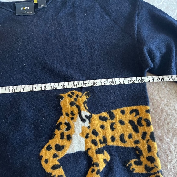 MAEVE 100% CASHMERE SWEATER FROM ANTHROPOLOGY. SIZE LARGE - Picture 5 of 5